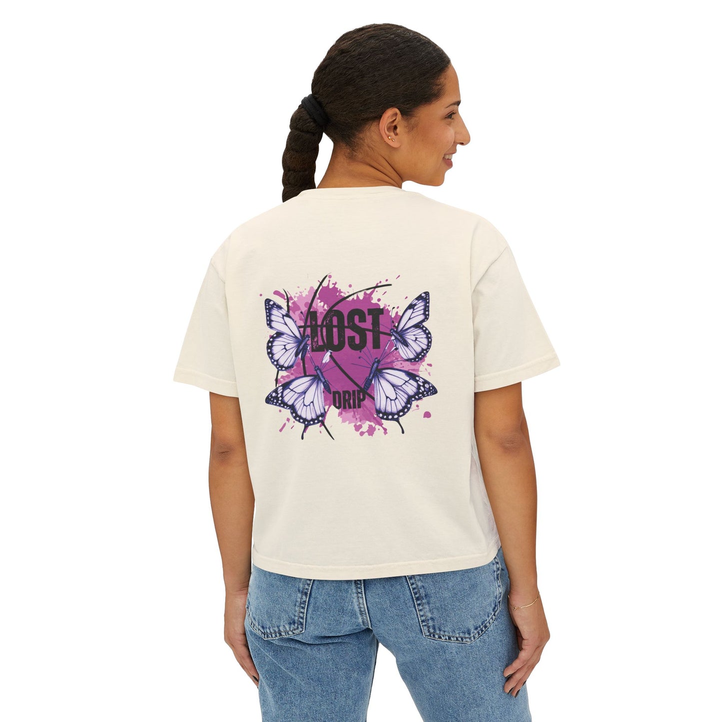 Butterfly Chaos Oversize Tee
