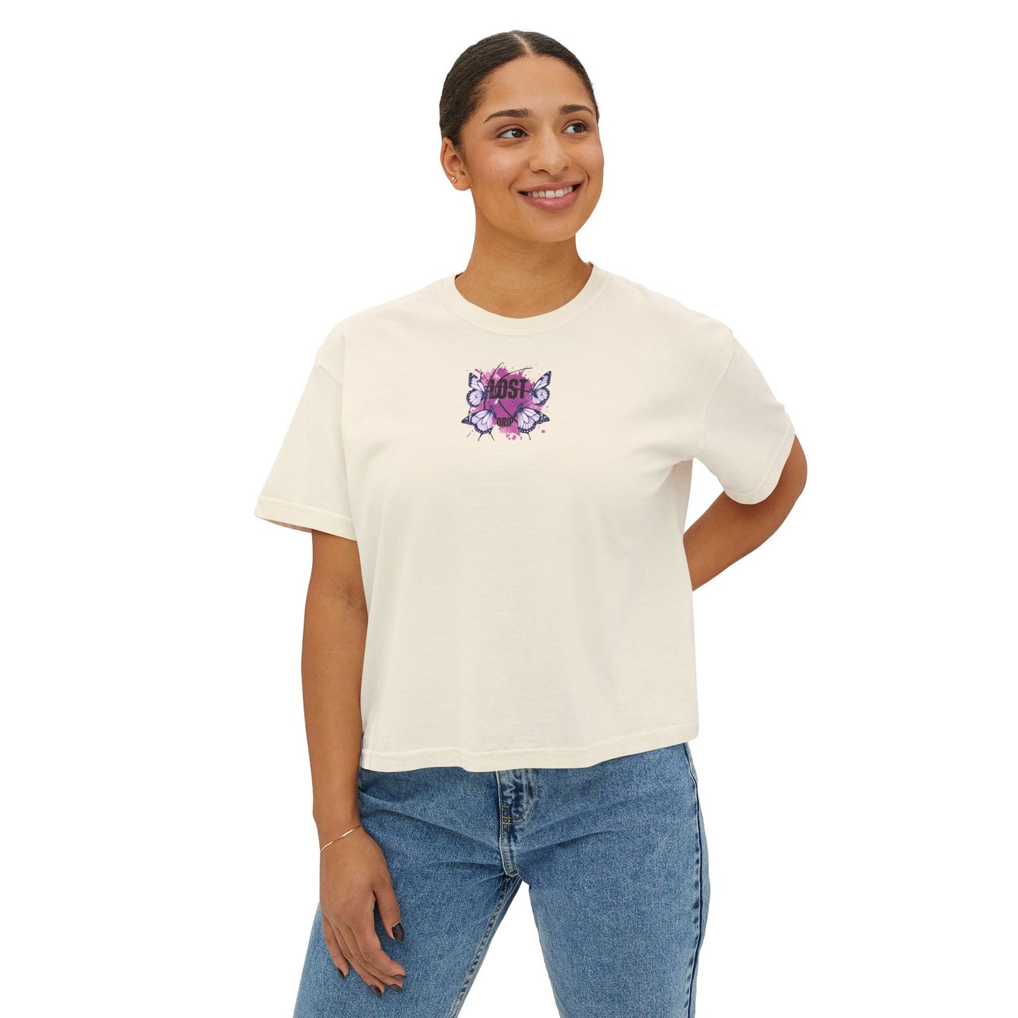 Butterfly Chaos Oversize Tee
