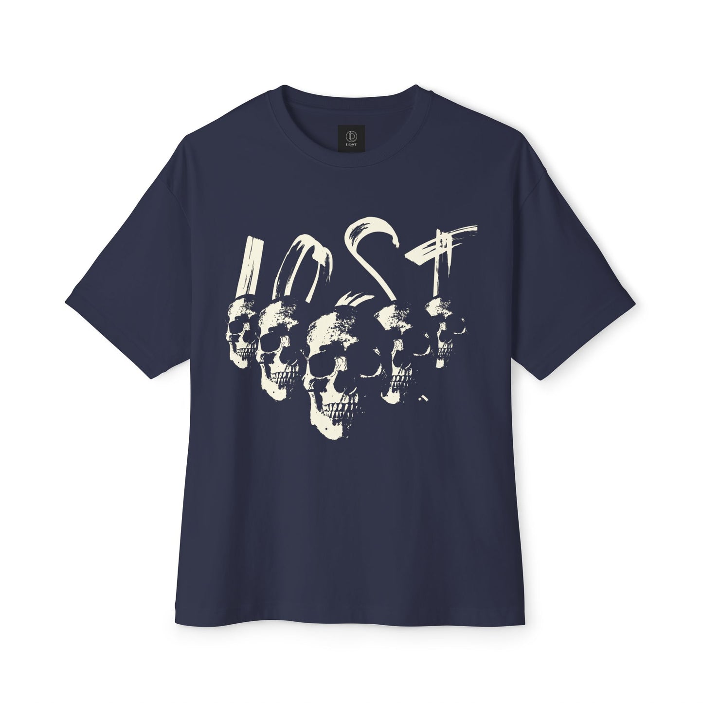 Skull Oversized Tee