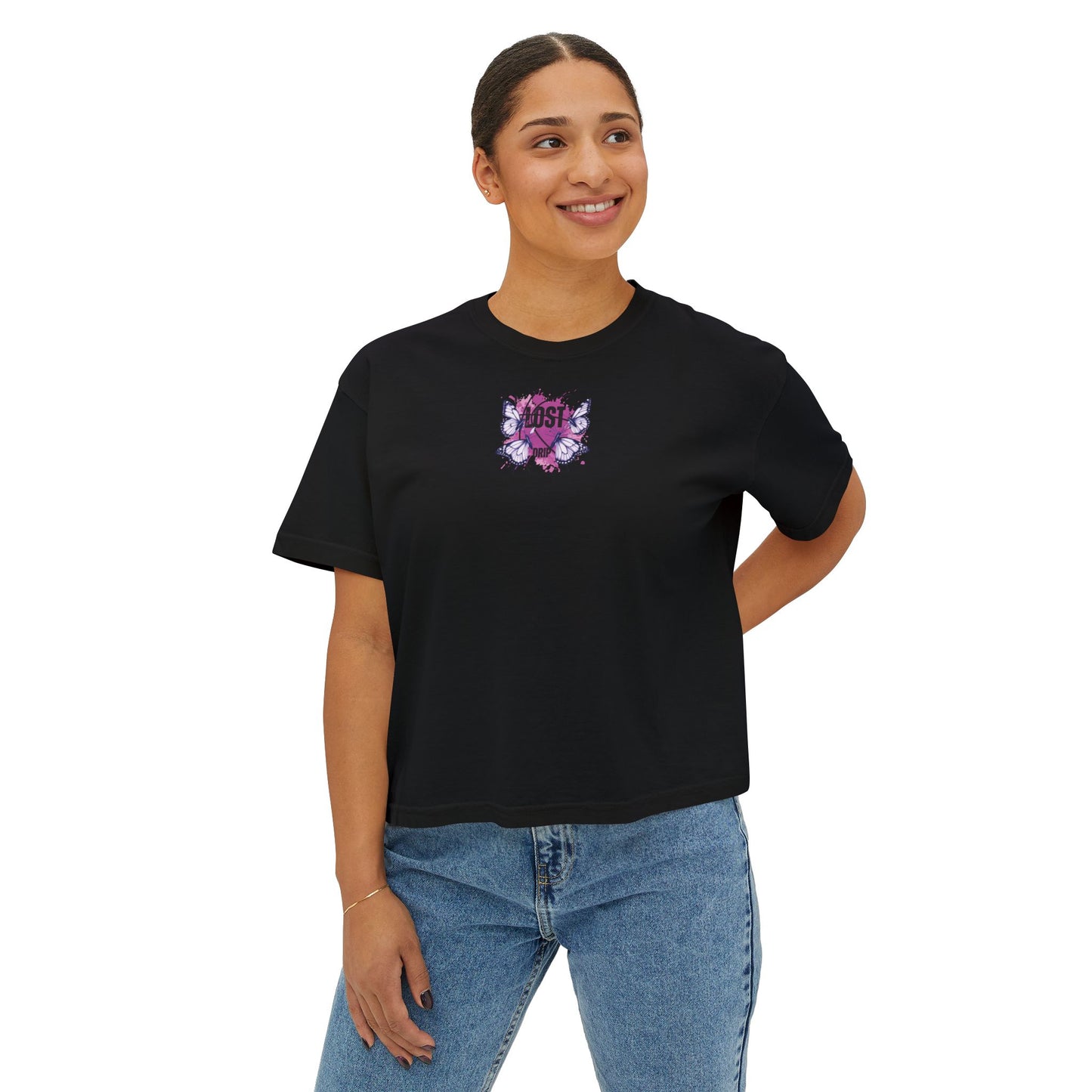 Butterfly Chaos Oversize Tee