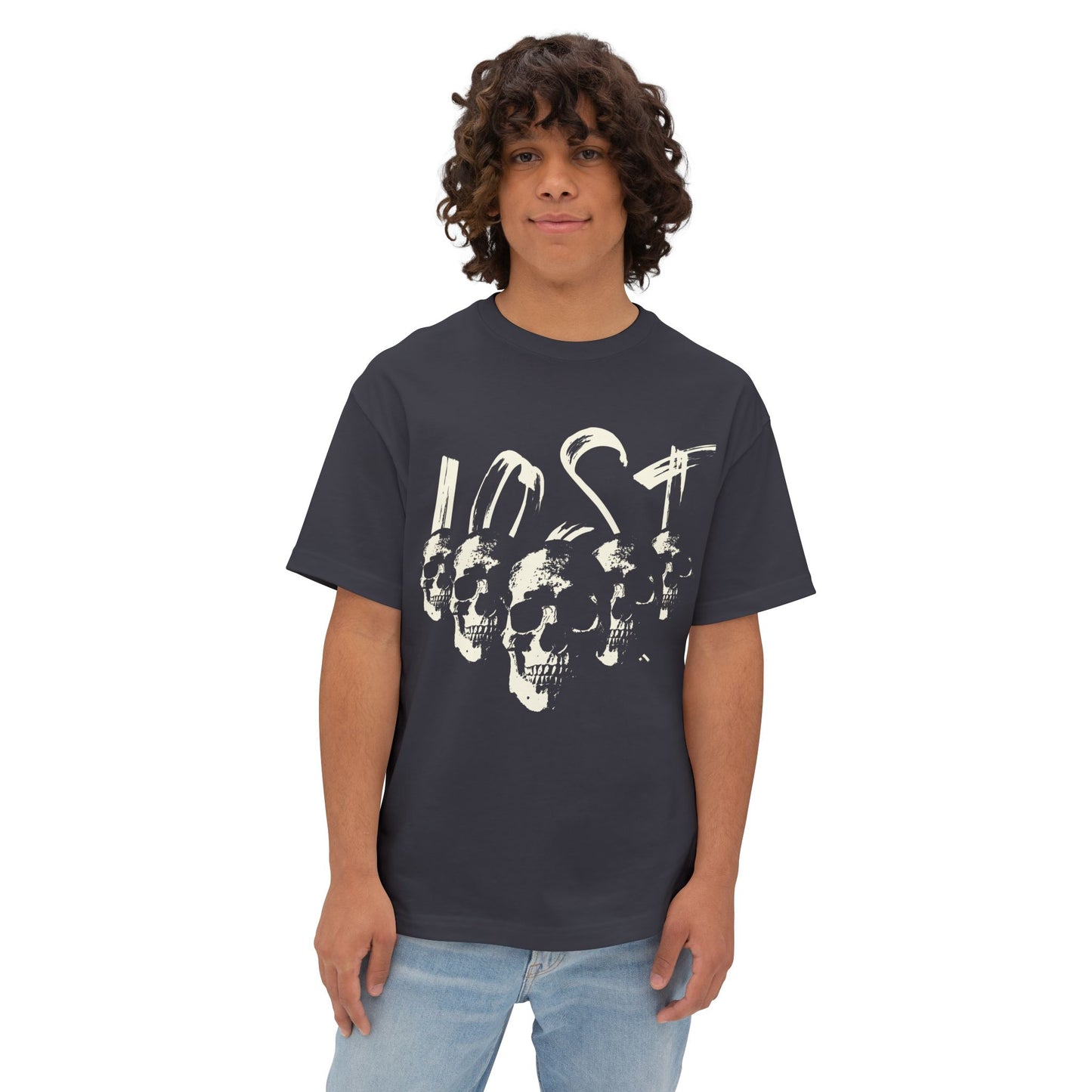 Skull Oversized Tee