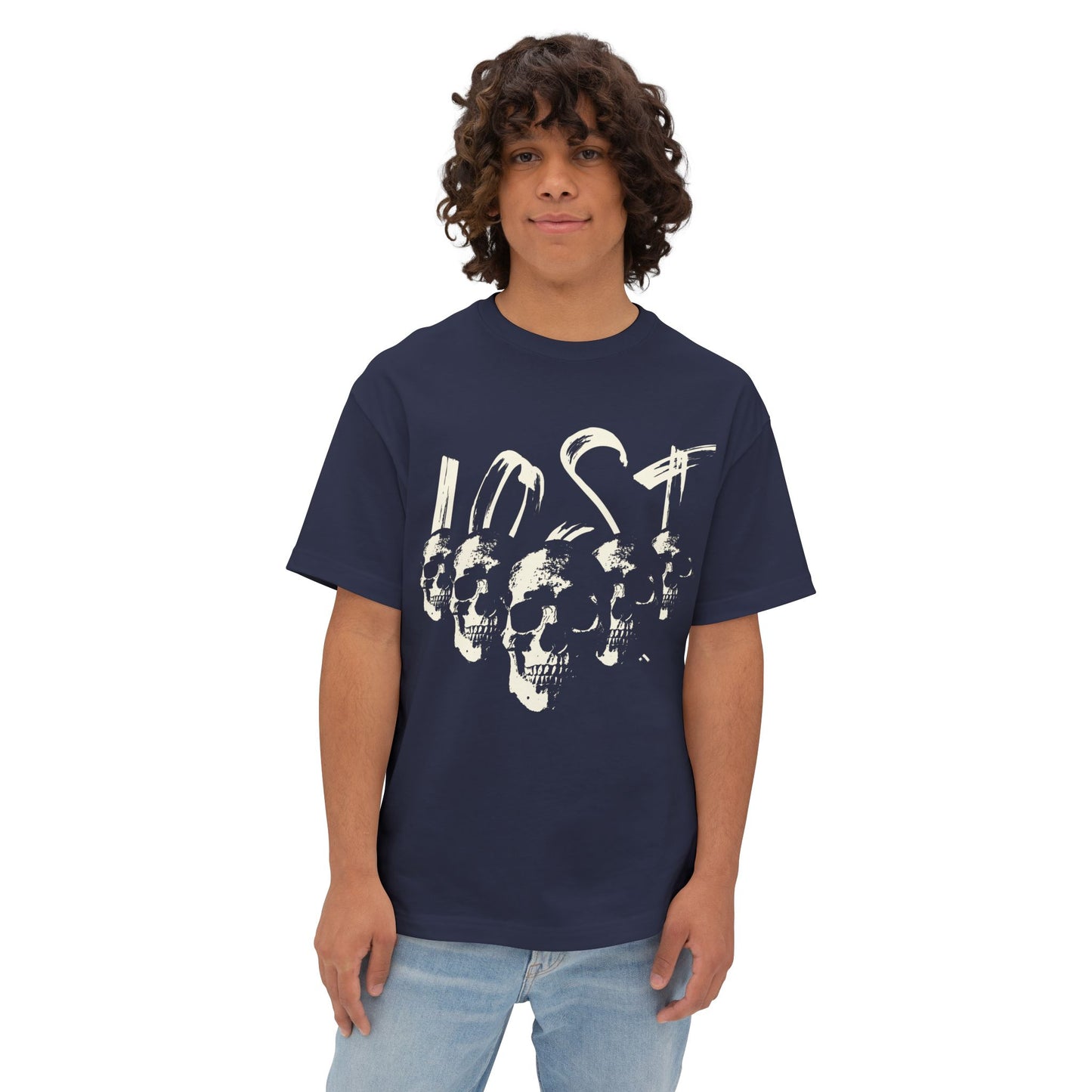 Skull Oversized Tee
