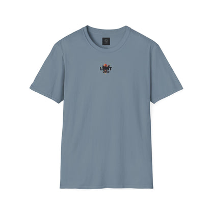 Lightweight unisex tee with fire design – Lost Drip summer shirt for men and women
